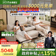 芝華仕（CHEERS）頭等艙真皮電動沙發(fā)客廳現(xiàn)代簡約芝華士50611B小橘沙發(fā)|白2.22m