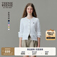Teenie Weenie【趙露思同款】小熊女裝毛衣黃色針織衫空調開衫 象牙白 M