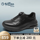 金利來（Goldlion）男鞋緩震舒適運(yùn)動(dòng)休閑鞋免系旋轉(zhuǎn)扣鞋G527430616AAA黑色41