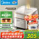 美的（Midea）電飯煲3L家用電飯鍋1-3人抗菌青瓷內(nèi)膽 IH立體加熱一鍵柴火飯?zhí)刂悄芏喙δ茈婏堝丮B-HC3032