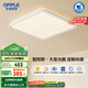 歐普（OPPLE）吸頂燈智控調(diào)光LED照明燈具全光譜智慧光方臥品見(jiàn)4白包安裝