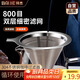 拜杰咖啡濾網(wǎng)手沖咖啡濾網(wǎng)過(guò)濾器免濾紙滴漏式咖啡過(guò)濾漏斗800目