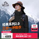 伯希和（Pelliot）【山野經(jīng)典2.0】沖鋒衣三合一秋冬男女戶(hù)外保暖外套12340106黑M