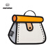 JumpFromPaper蛋糕包二次元2D漫畫斜挎包女款單肩包JFP 情人節(jié)禮物 橘色