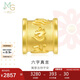 周生生七夕禮物黃金轉(zhuǎn)運(yùn)珠足金生日串珠六字大明咒不含繩86695C定價(jià)