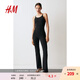 H&M女裝連體衣春季SoftMove?運(yùn)動(dòng)連身衣1178261 黑色 160/88
