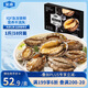 金唐鮮凍大鮑魚(yú)凈重500g/ 10頭鮑 帶殼鮑魚(yú)肉 貝類(lèi)海鮮生鮮火鍋燒食材