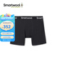 SMARTWOOLSmartwool男士運動(dòng)貼身內褲休閑美利奴四角褲吸濕排汗防臭6996 黑色001 M
