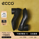 愛(ài)步（ECCO）單鞋女 一腳蹬包頭牛皮高跟鞋 雕塑奢華系列222493 黑色22249301001 38
