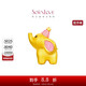 周大福SOINLOVE「萌寵」飛象黃金足金轉(zhuǎn)運珠可愛女 VR1404