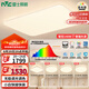 雷士（NVC）吸頂燈全光譜護眼客廳燈簡約臥室智能LED照明普瑞白雪S包安裝