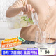 樂(lè )扣樂(lè )扣（LOCK&LOCK）透明蓋涼水壺 玻璃冷水壺泡茶壺帶把家用大容量耐高溫杯子1.3L