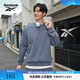 Reebok銳步官方男女同款運動(dòng)休閑時(shí)尚純色圓領(lǐng)套頭衫衛衣 23RMF303UGB7 藍色 L