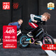 好孩子（gb）自行車(chē)兒童 4-6歲男女童山地車(chē) 黑色14寸 適合身高105-145cm