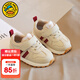G.duck寶寶春秋季軟底阿甘運動(dòng)鞋1-2周歲男童學(xué)步鞋子3女?huà)胗變捍嚎钔笟?卡其色 內長(cháng)15.5cm 25碼