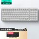 羅技（Logitech）K251藍牙鍵盤(pán) 無(wú)線(xiàn)鍵盤(pán) 辦公鍵盤(pán)筆記本電腦手機Mac平板ipad鍵盤(pán) 數字鍵盤(pán)99鍵 緊湊型設計 帶支架 珍珠白
