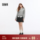 森馬（Semir）半身裙女學(xué)院風顯瘦短裙俏皮小個子秋灰色格子百褶裙101524120012