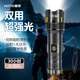 魔鐵（MOTIE）手電筒強(qiáng)光充電超長續(xù)航戶外抓知了猴超亮200000巡邏趕海登山家用