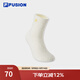 FILA FUSION斐樂(lè )潮牌女士襪子高腰襪冬季新款時(shí)尚休閑襪子家居襪 棉花糖白-IV S