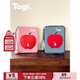 Tagi.《蘋(píng)蘋(píng)安安》砰砰珍珠牛仔流蘇護照收納包卡包證件收納護照夾 蘋(píng)蘋(píng)安安 12*17*1.5cm