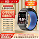 VTT手表WATCH華有為鴻蒙系統蘋(píng)果機iOS適用智能健康測血糖血壓監測男女血脂尿酸心率睡眠運動(dòng)手環(huán) WITCH ID2【幻夜黑】 醫用血糖血壓尿酸血脂監測