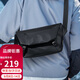 高爾夫（GOLF）單肩包男士菱格斜挎包男女輕便ipad手機包防潑水運動(dòng)騎行郵差包