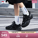 斐樂（FILA）貓爪5代官方女復(fù)古運(yùn)動(dòng)鞋楊冪同款新款休閑鞋老爹鞋 黑-BK 37.5