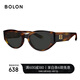BOLON暴龍眼鏡王鶴棣同款25年新品貓眼太陽鏡女偏光墨鏡男BL3208 C21