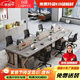 創(chuàng)圣四人位辦公桌工位員工桌椅組合電腦卡座公司創(chuàng)意職員辦公桌4人位