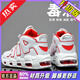里奇.喬丹   RICKY JORDAN男鞋2026春秋季高幫鞋新款籃球鞋大碼運動(dòng)鞋軟底氣墊防滑跑步鞋子 白紅G618升級版 42 標準運動(dòng)碼