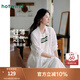 熱風(fēng)【商場(chǎng)同款】防曬襯衫2025年夏季新款女士輕薄透氣空調(diào)衫長(zhǎng)袖襯衣 04白色 M