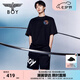 BOY LONDON【范丞丞同款】潮牌男女同款春夏涂鴉朋克運(yùn)動短褲N13901 黑色 XS
