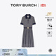 Tory Burch 湯麗柏琦【線(xiàn)上專(zhuān)享】印花連衣裙TB 83621 藍色 111 M 推薦115-125斤