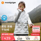 moodytiger校服神器兒童羽絨馬甲鴨絨背心男女童輕薄保暖拒水透氣彈力秋冬款