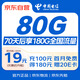 中國(guó)電信流量卡19元/月全國(guó)通用流量5G手機(jī)卡電話卡純上網(wǎng)非無(wú)限永久終身長(zhǎng)期號(hào)碼