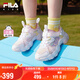 FILA斐樂貓爪鞋兒童復古跑步鞋2025年夏季男女小童透氣運動鞋