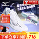MIZUNO美津濃羽毛球鞋男女鷹爪NEO系列3代 WAVE CLAW 3代防滑耐磨運動(dòng)鞋 鷹爪CLAW 3代 白紫【25新款】 38 (240mm)