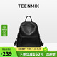 天美意（TEENMIX）雙肩包頭層牛皮高級通勤背包大容量旅行電腦書(shū)包女生日禮物送女友