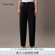Calvin KleinJeans25春夏女士經(jīng)典美式復(fù)古潮流ck純棉洗水寬松牛仔褲47B923G 846-牛仔黑灰 27