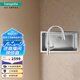 漢斯格雅（Hansgrohe） 不銹鋼水槽廚房旋轉龍頭套裝 可抽拉式龍頭不銹鋼單槽套組