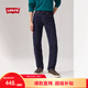 Levi's李維斯男士502錐形美式懷舊復(fù)古時(shí)尚休閑藍(lán)色通勤牛仔長褲 中藍(lán)色 32 (32)