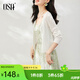 歐莎（OSA）【夏日繽紛】短款冰絲披肩空調(diào)衫女夏季新款V領(lǐng)輕薄針織開衫百搭 白色 XL