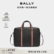 BALLY巴利【尊享折扣】Code黑色皮革男士公文包6306390 黑色 均碼