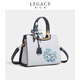 LEGACY 萊戈西牡丹中國風(fēng)刺繡女包包送媽媽禮物2025新款新中式手提包氣質(zhì)婆婆包 藍色-牡丹花【收藏送絲巾+禮盒+禮品袋】