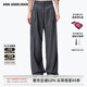 ANN ANDELMAN【劉軒丞同款】官方直營(yíng) 闊腿休閑垂感直筒褲高腰西褲 灰色 XS