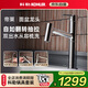 科勒（KOHLER）抽拉式面盆水龍頭 雙出水 冷熱雙控 浴室衛(wèi)生間洗臉洗手臺盆 銀色