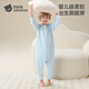 貝肽斯寶寶睡衣2025年新款舒適新生嬰兒連體衣秋冬季男女童家居服