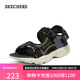 斯凱奇（Skechers）Skechers運動戶外沙灘涼鞋237396 橄欖色/黑色/OLBK 42 