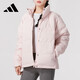 阿迪達斯（adidas）女裝冬季保暖短款立領(lǐng)休閑運動(dòng)羽絨服IX8864 S