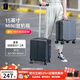 翻譯官 20*30*40春秋登機(jī)箱輕便小行李箱迷你拉桿箱密碼皮箱男女手提 深灰色-可放14英寸筆記本 15英寸春秋登機(jī)箱（20*30*40）